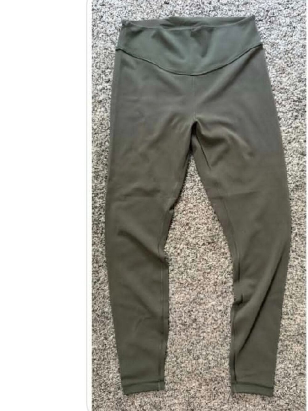 Lululemon Wunder Under Smooth Cover 25" Size 10